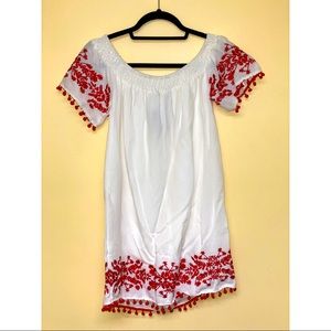 Embroidered artisan dress
